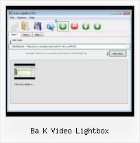 video play jquery ba k video lightbox