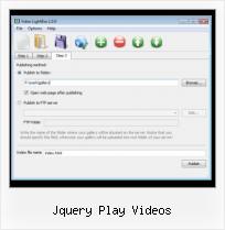 free web video gallery templates jquery play videos