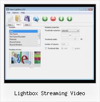 play flash video in modal popup lightbox streaming video