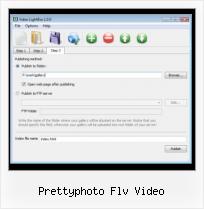 put video in thickbox prettyphoto flv video