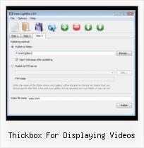 get metacafe video different size thumbnail thickbox for displaying videos