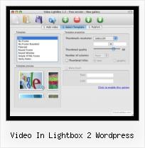 thickbox and video video in lightbox 2 wordpress