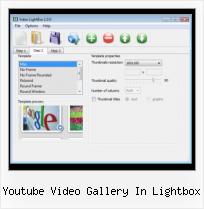 javascript lightbox video youtube video gallery in lightbox