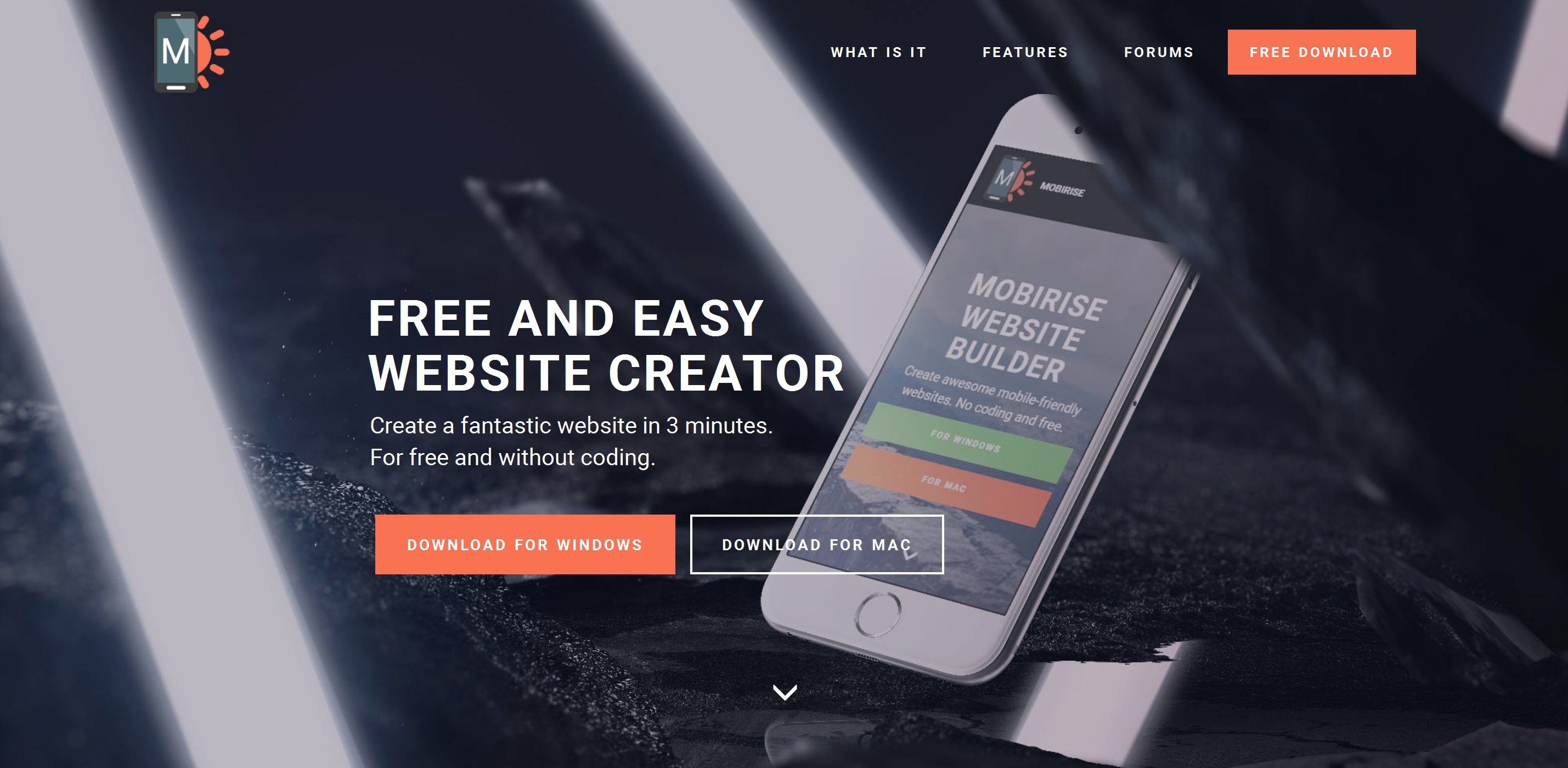 Free Mobile Web Page  Creator Software