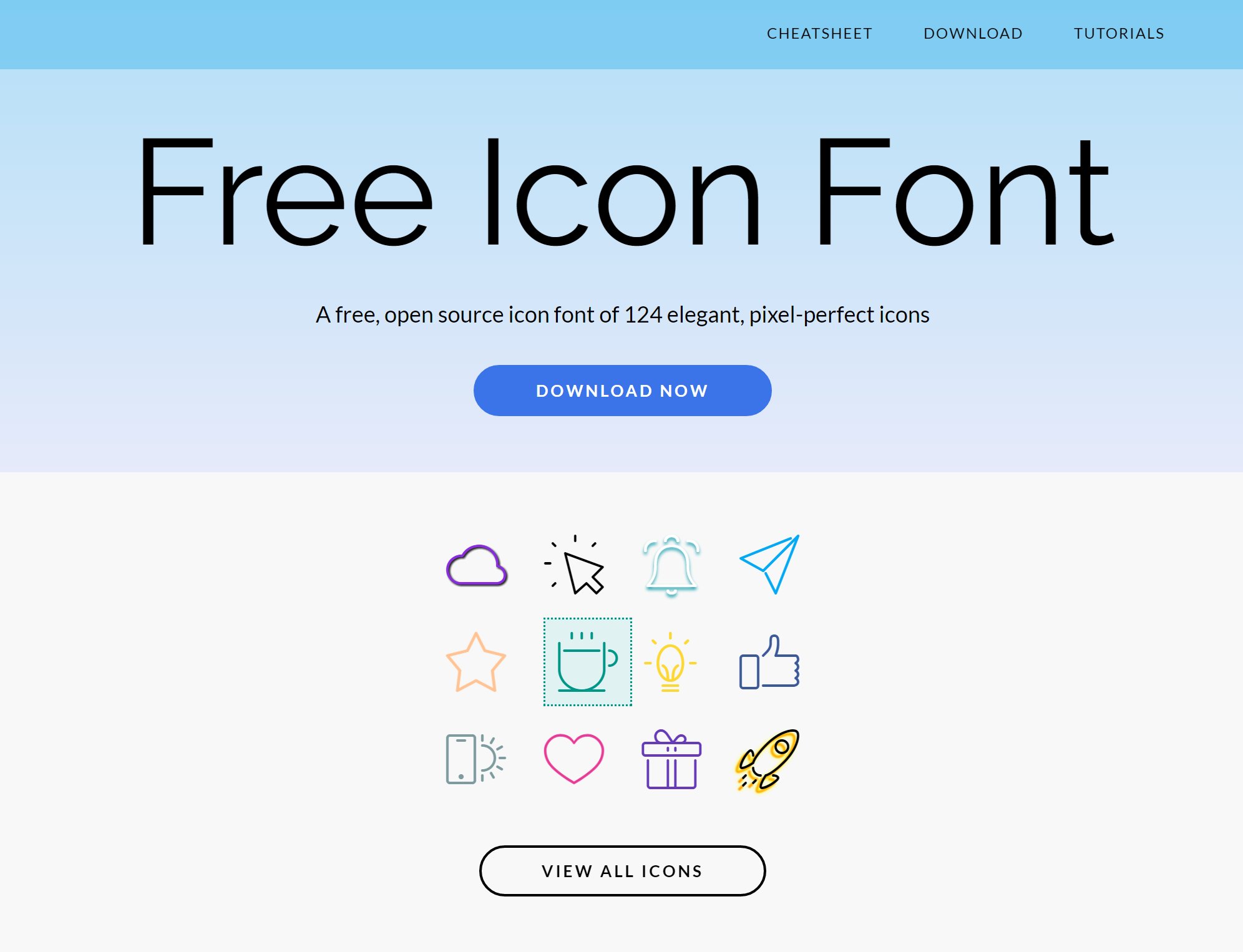 Custom Icon Fonts