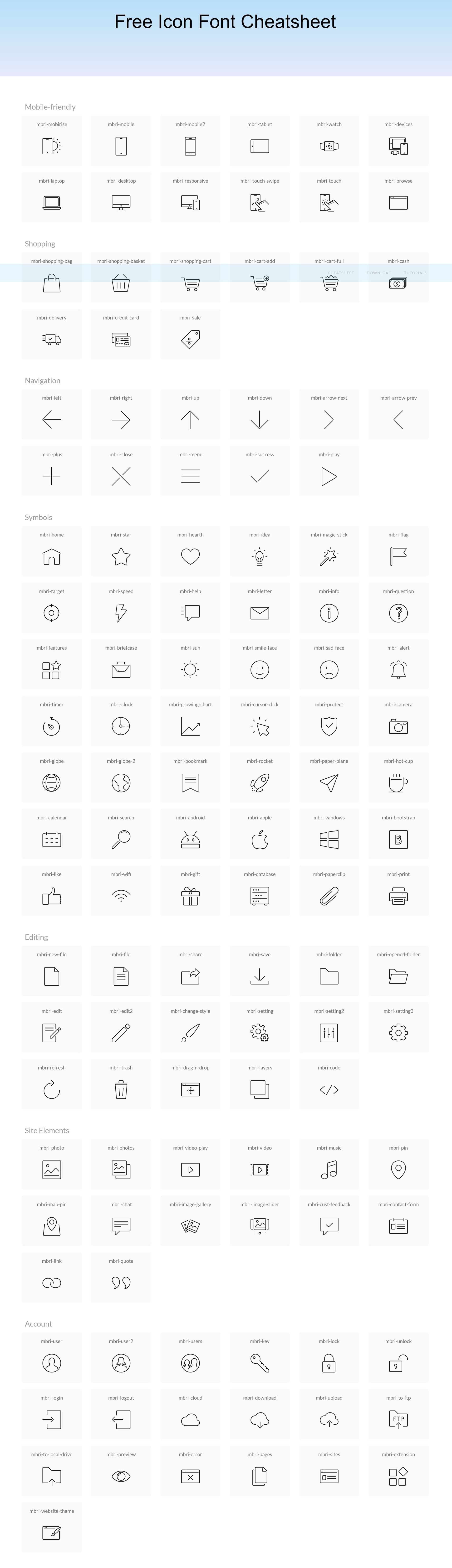 SVG Iconic Fonts