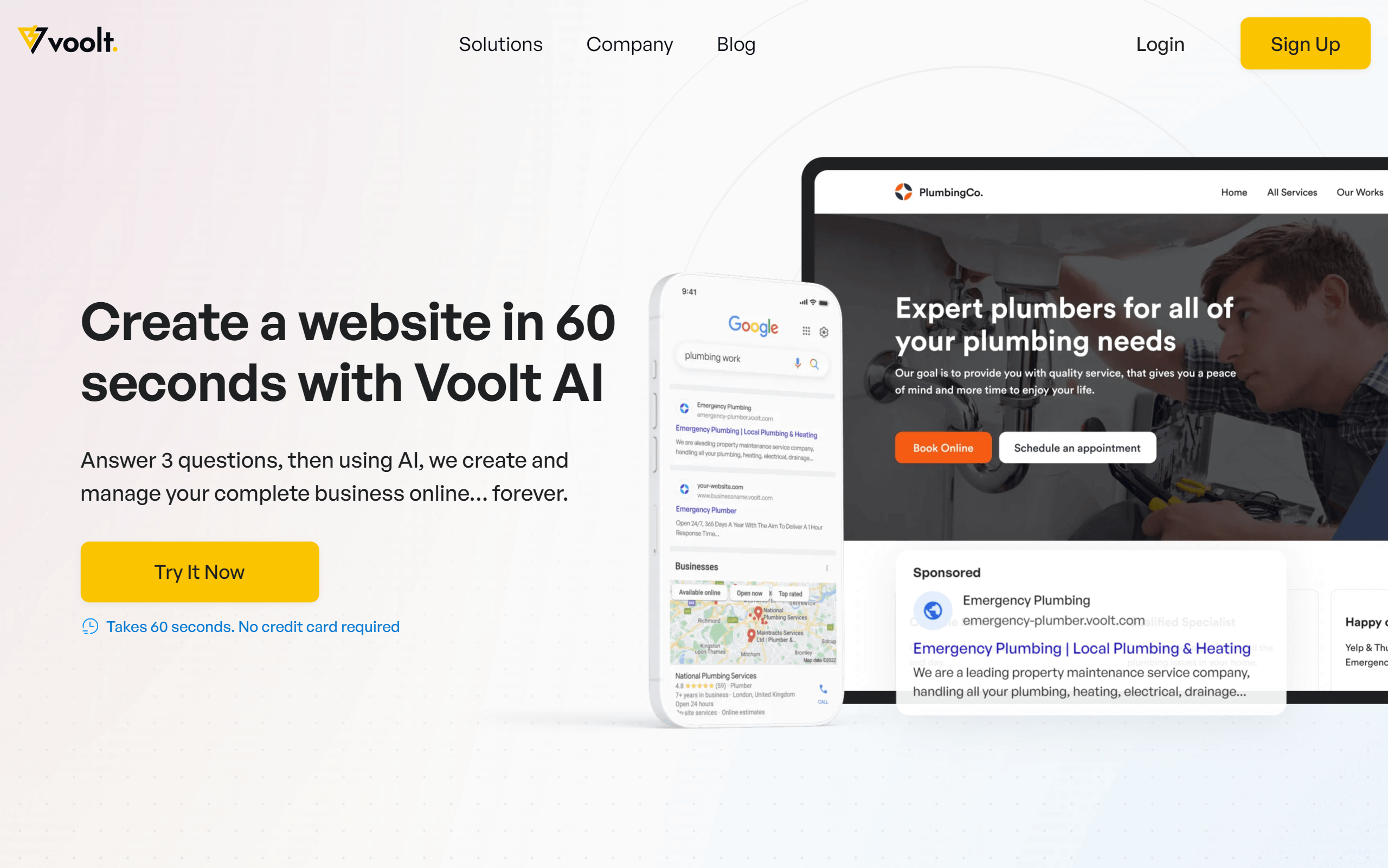 Voolt AI Website Builder