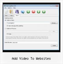 put video through url add video to websites