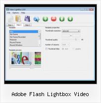 como crear thumbnails para video adobe flash lightbox video