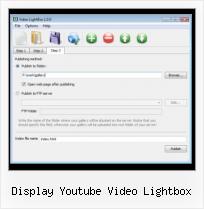 web design pop up video tutorial display youtube video lightbox