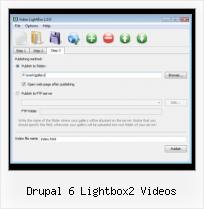 como cargar video flv en una pagina web drupal 6 lightbox2 videos