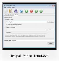 video lightbox java script drupal video template