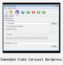 thickbox open video embedded video carousel wordpress