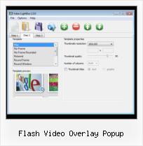 j query lightbox with flash video flash video overlay popup