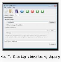 wordpress video photo gallery lightbox how to display video using jquery