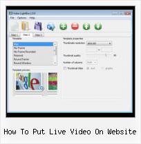 drupal open youtube video in lightbox how to put live video on website