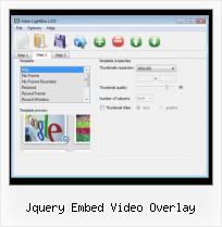 wordpress thumbnails to open video in lightbox jquery embed video overlay