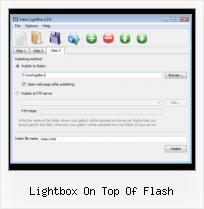 thickbox and flash video problem lightbox on top of flash