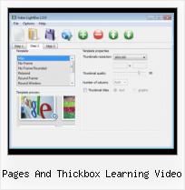 edit videopopup joomla pages and thickbox learning video