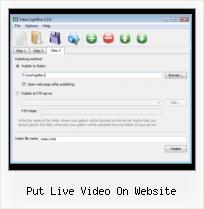 joomla allvideos anleitung put live video on website