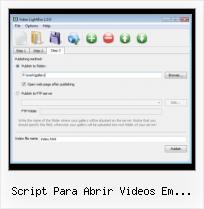 video preview jquery script para abrir videos em lightbox