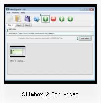 video gallery drupal lightbox slimbox 2 for video