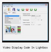 wordpress video gallery lightbox video display code in lightbox