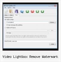 video on lightbox 2 0 video lightbox remove watermark
