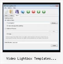 juqery video gallery video lightbox templates javascript