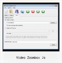 script slimbox video video zoombox js