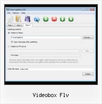 show video in thickbox videobox flv
