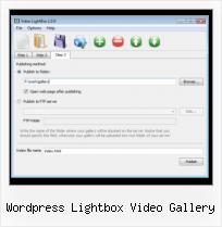 inline video playing jquery wordpress lightbox video gallery