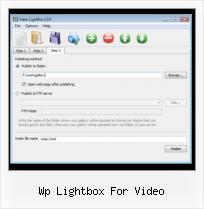 lightbox for video and images jquery wp lightbox for video